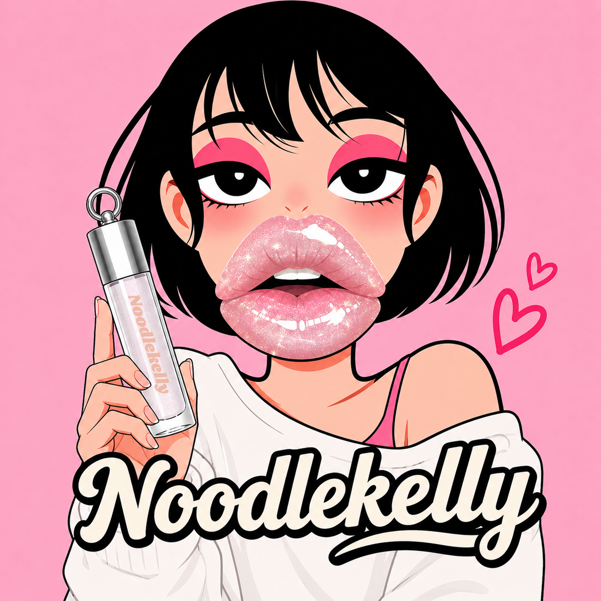 NoodleKelly MIrror POp Lipgloss
