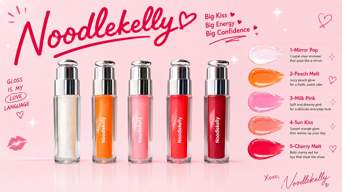 NoodleKelly Cherry Melt Lipgloss