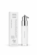 NoodleKelly lip bottle and packaging on a white 