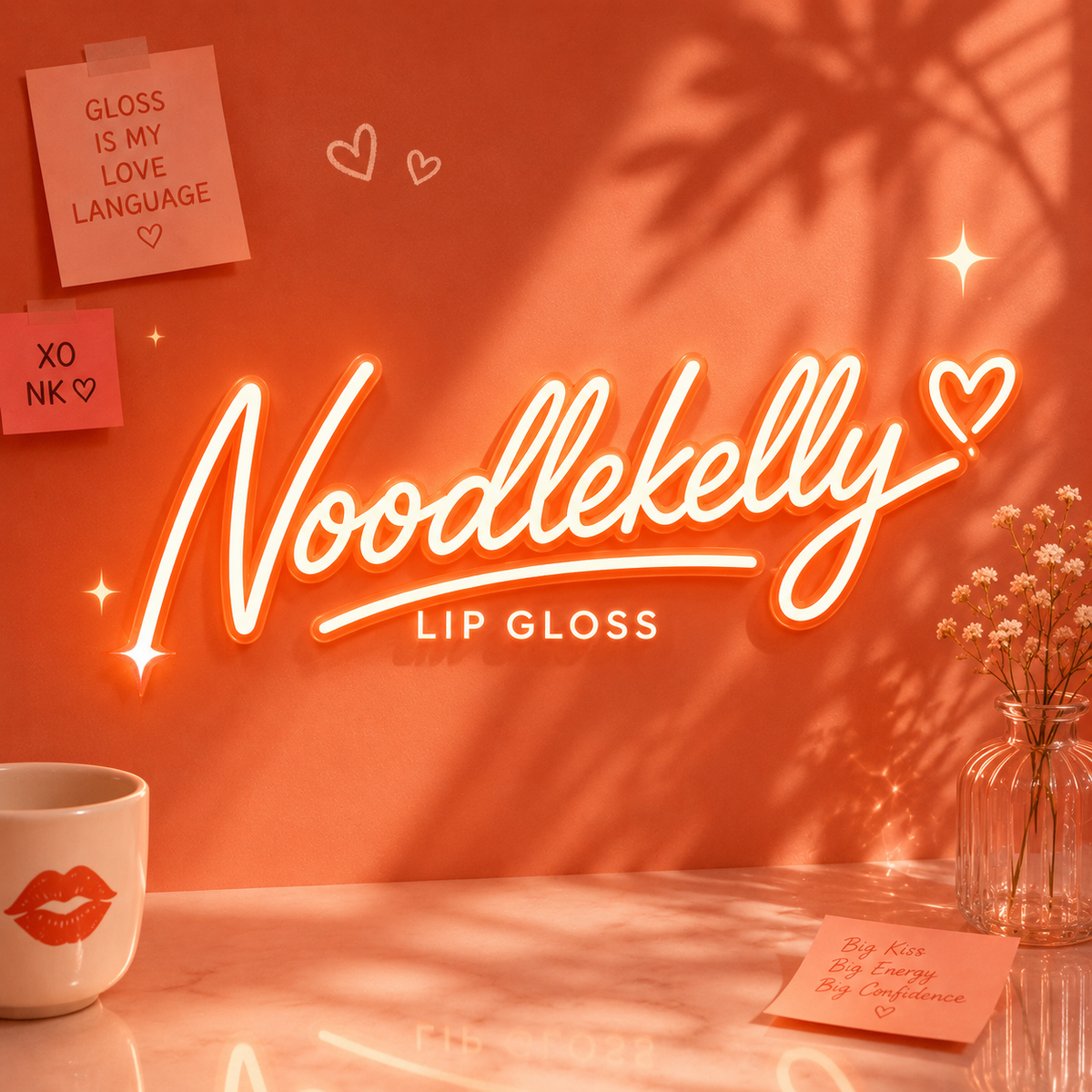 NoodleKelly Cherry Melt Lipgloss
